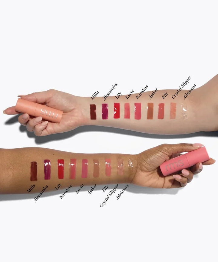 Legendary Lip Oil Arm Swatches