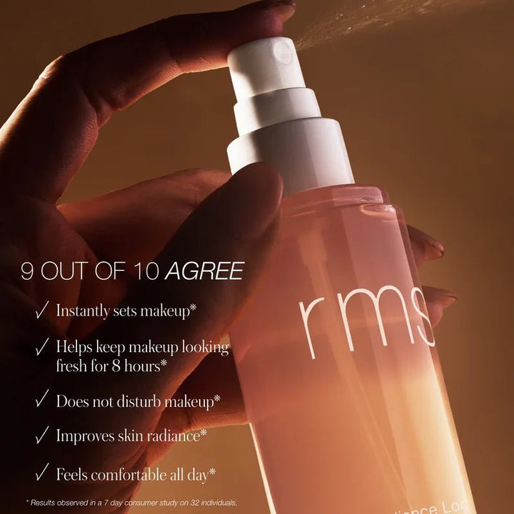 RMS Beauty Radiance Lock Setting Mist - Ergebnisse der Verbraucherstudie