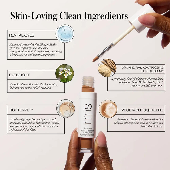 RMS Beauty Revitalize Hydra Concealer - Key Ingredients