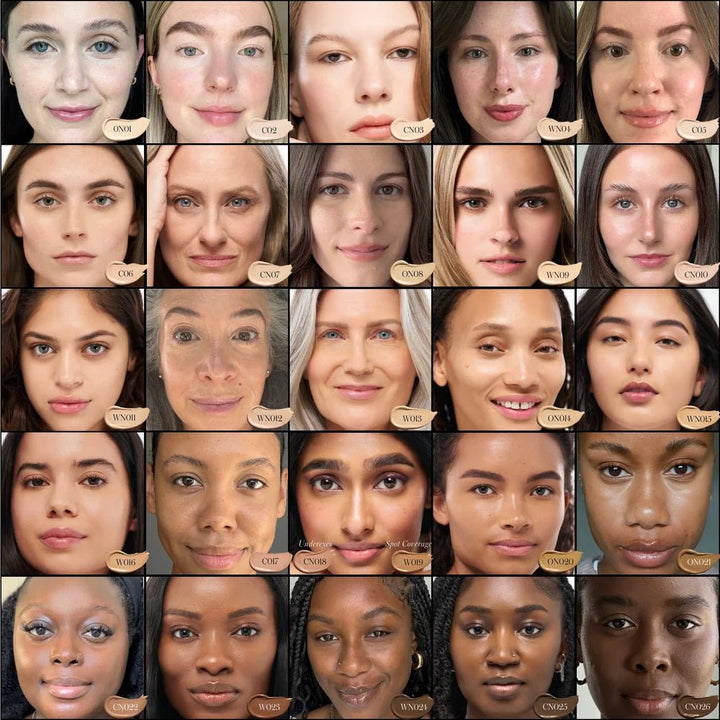 RMS Beauty Revitalize Hydra Concealer - Model Swatches alle Shades