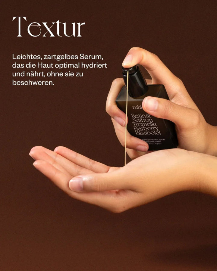Ruhi The Adaptogen Retinal Serum - Textur