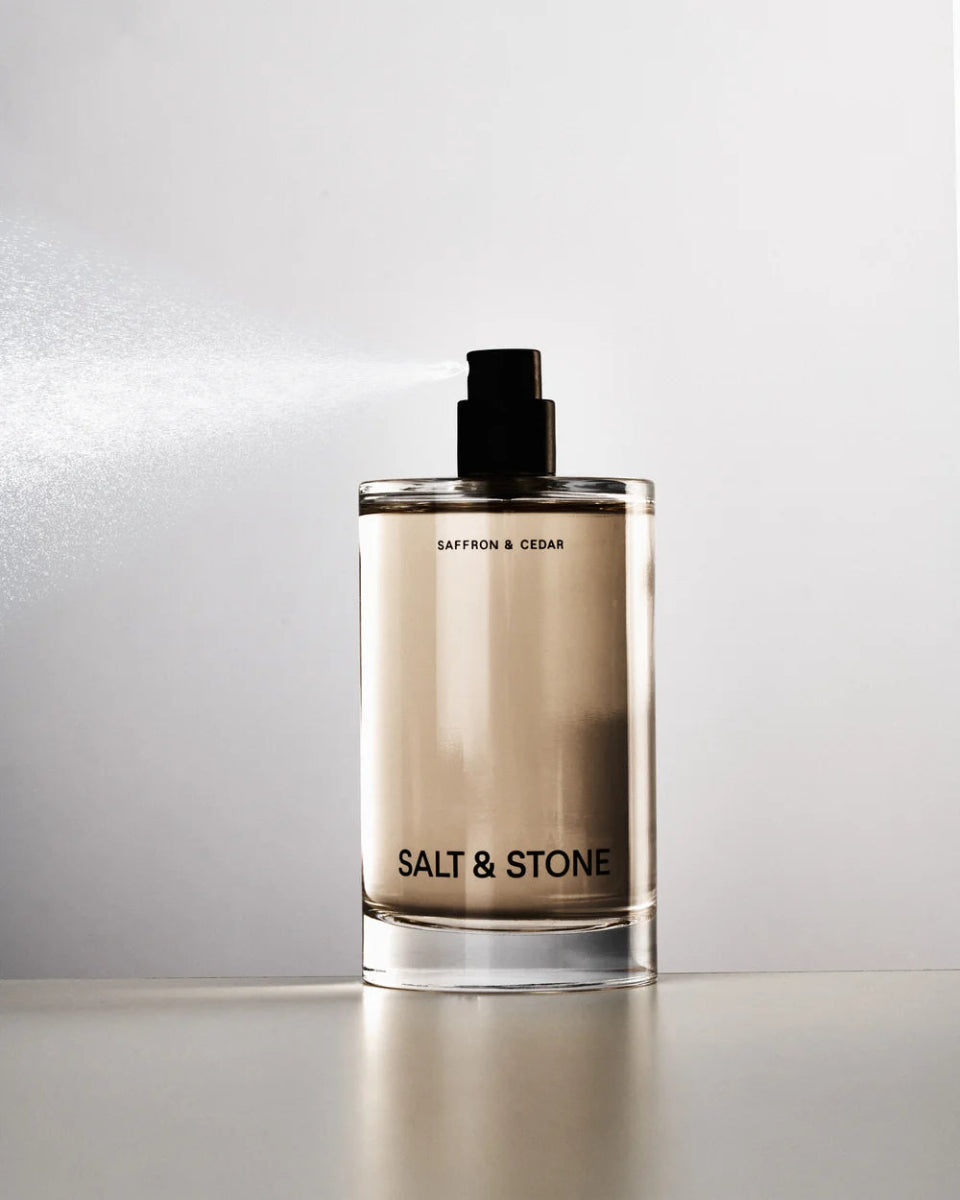 Body Mist Saffron & Cedar - clean