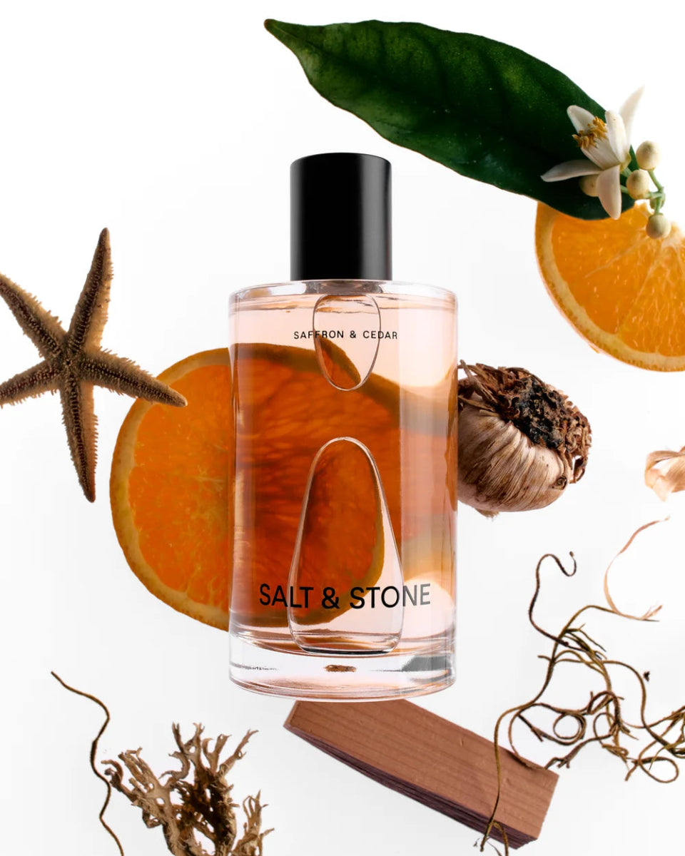 Body Mist Saffron & Cedar - scent