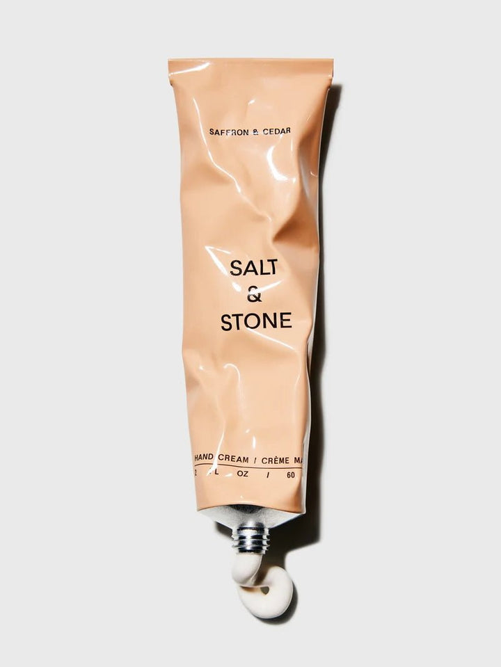 Hand Cream Saffron & Cedar - Ausgedrückte Tube