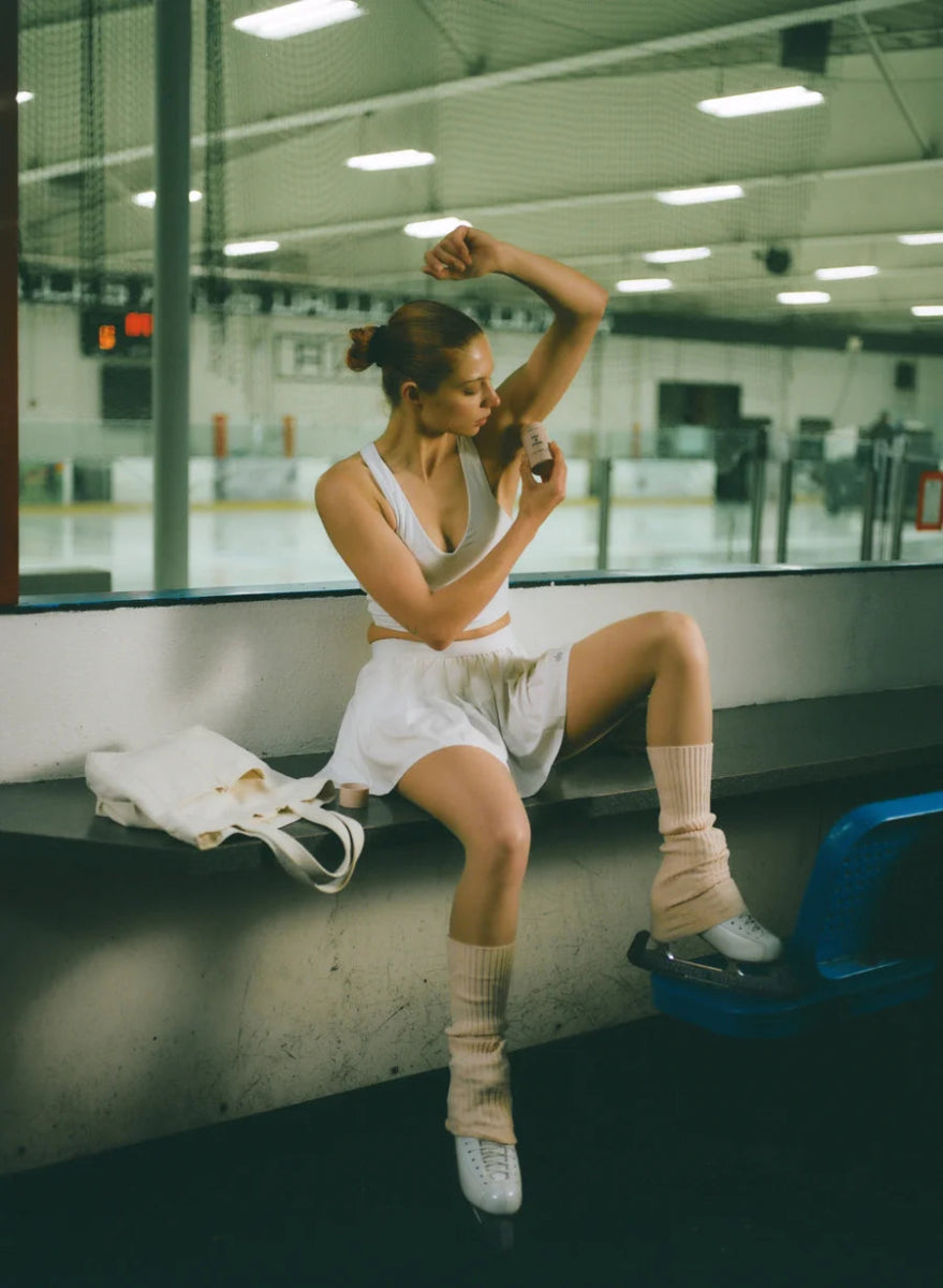 Natural Deodorant Gel Sensitive Skin Bergamot & Hinoki - Anwendung