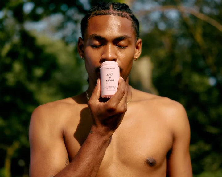 Natural Deodorant Gel Sensitive Skin Bergamot & Hinoki - Model Mann