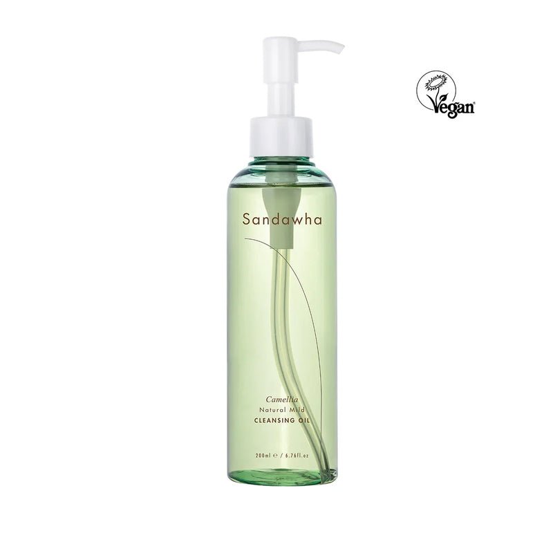 Camellia Natural Mild Cleansing Oil – 200ml, Auf Kameliensamenöl Basis