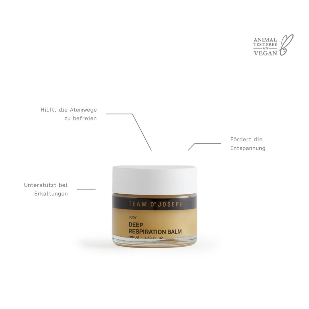 Team Dr. Joseph Deep Respiration Balm - Vorteile