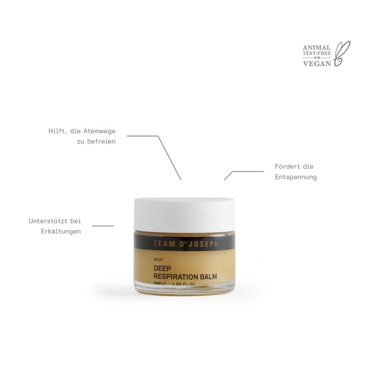 Team Dr. Joseph Deep Respiration Balm - Vorteile