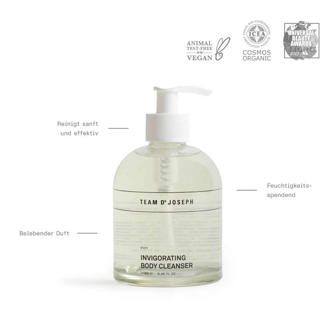 Team Dr. Joseph Invigorating Body Cleanser - Vorteile