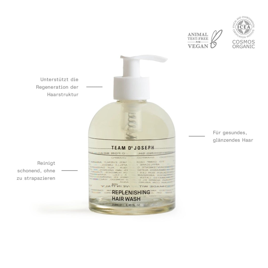 Team Dr. Joseph Replenishing Hair Wash - Vorteile