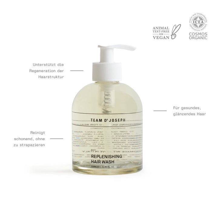 Team Dr. Joseph Replenishing Hair Wash - Vorteile