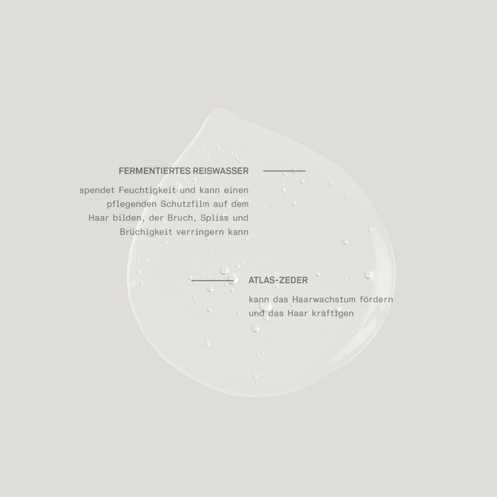 Team Dr. Joseph Replenishing Hair Wash - Wirkstoffe