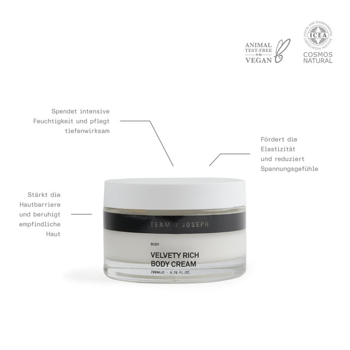 Velvety Rich Body Cream - Blanda Beauty