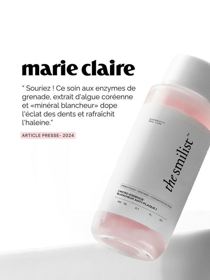 Whitening Anti-Plaque Micro-Essence - Marie Claire