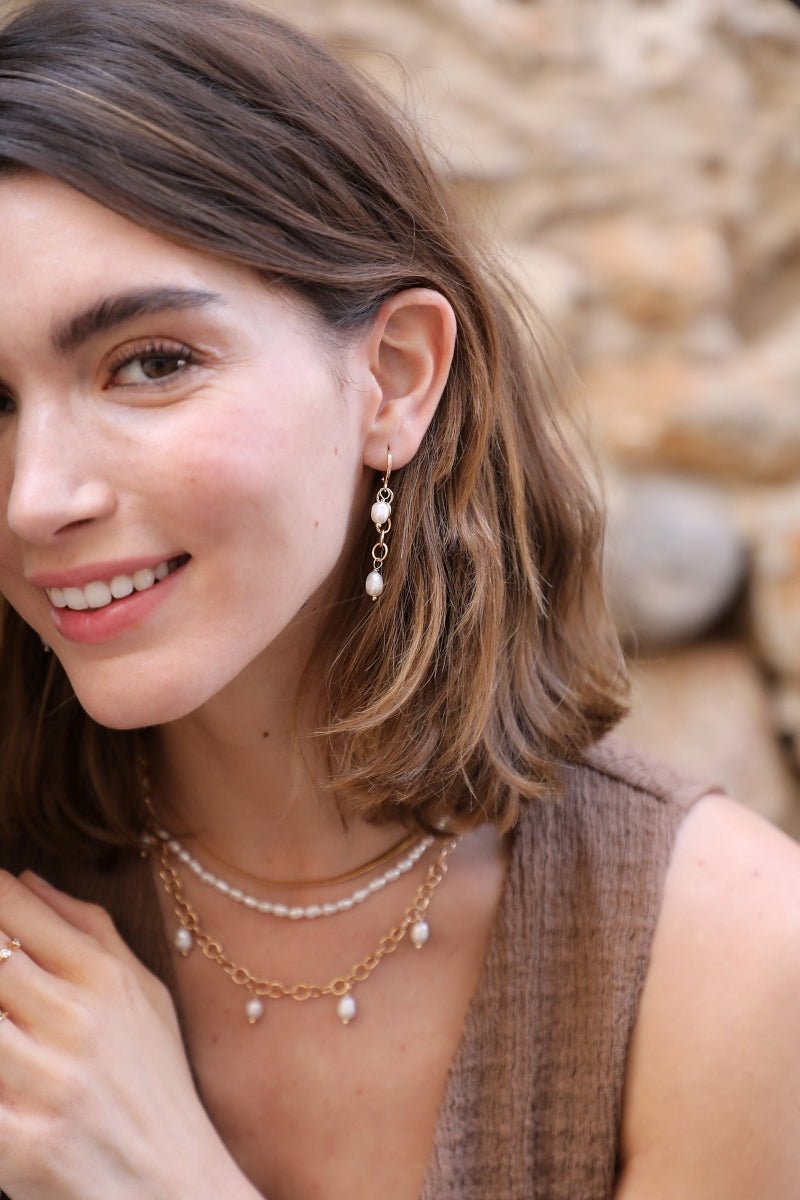 Waekura Deia Earrings - Model