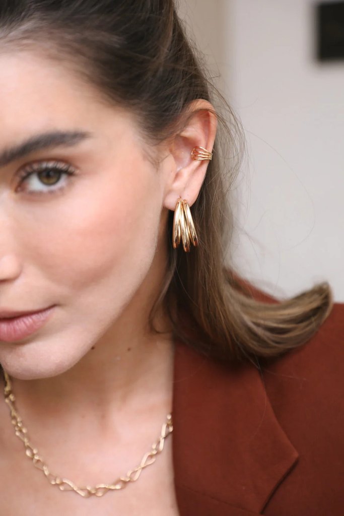 Waekura Marcia Earrings - Model