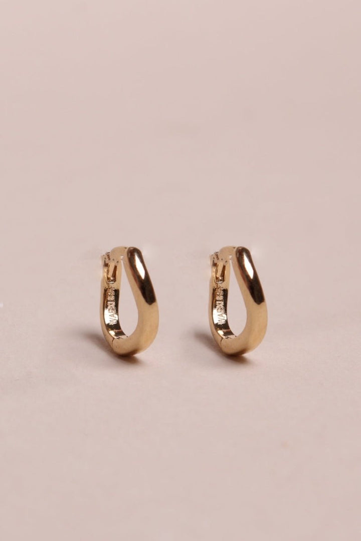 Waekura Mini Twist Creoles - Produktfoto