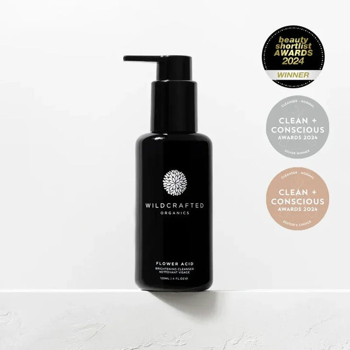 Wildcrafted Organics Flower Acid Cleanser - Awards