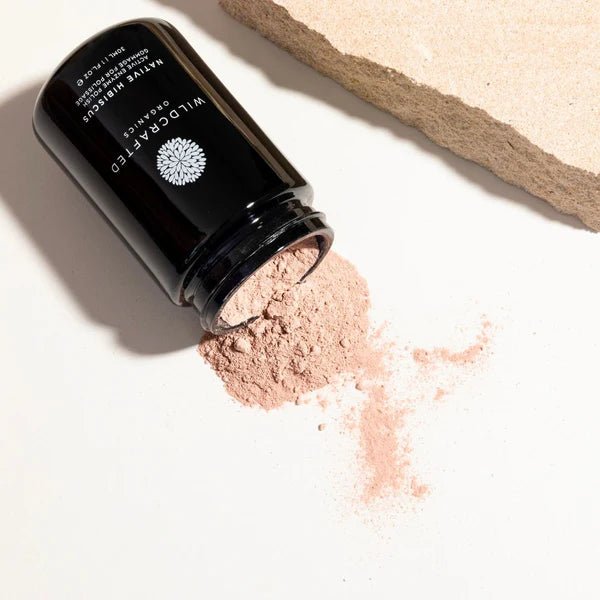 Native Hibiscus Polish - open jar