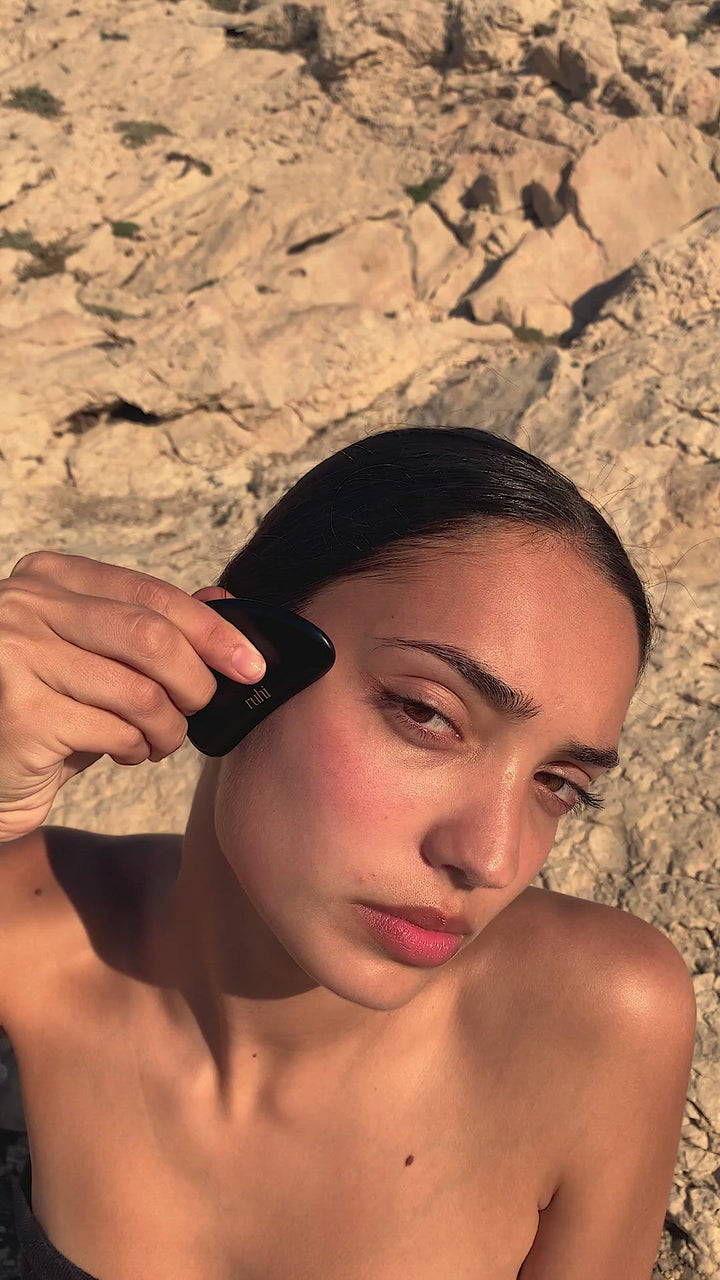 Ruhi Rituals The Obsidian Gua Sha How To Video