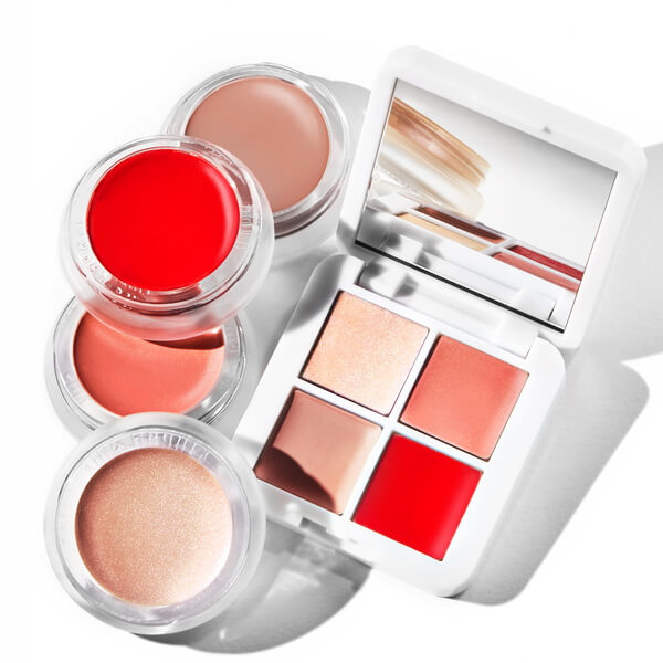 RMS Beauty Lip2Cheek Glow Quad | Make-up Palette Mood Image