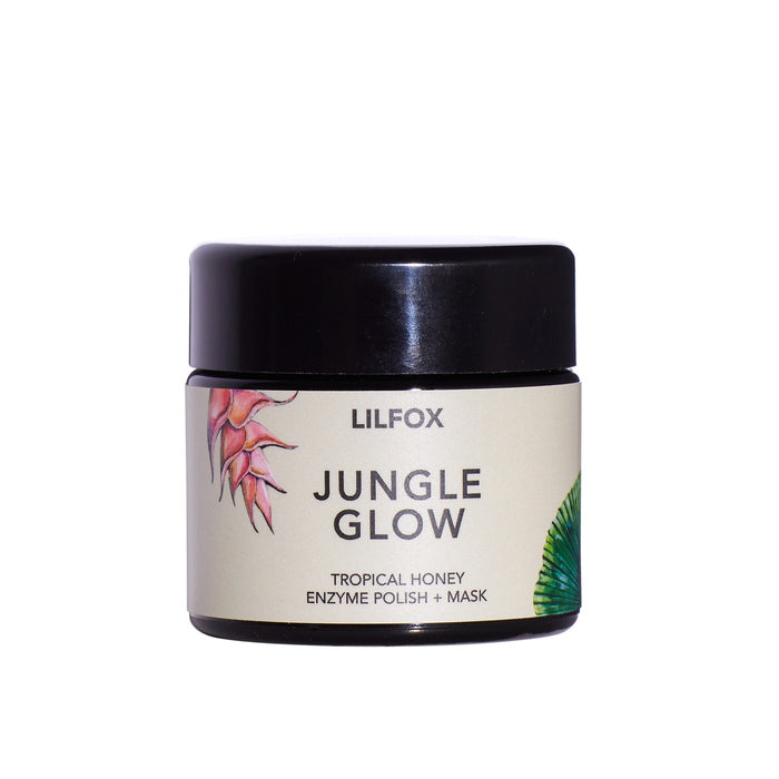 Lilfox Jungle Glow Tropical Honey Enzyme Cleanser + Mask