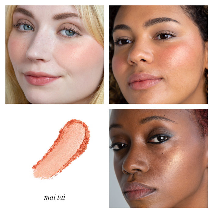 ReDimension Hydra Powder Blush Mai Tai Looks