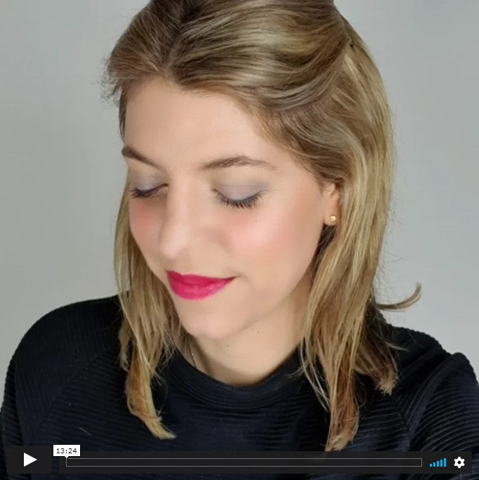 Make-up tutorial bright lips with Lena