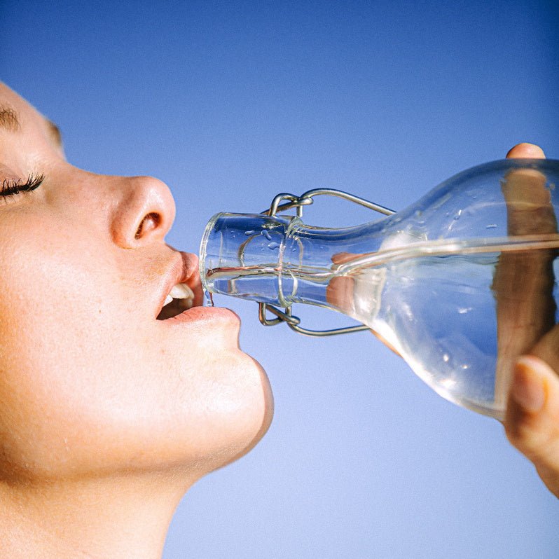 Wasser trinken ist ein Akt der Selbstliebe