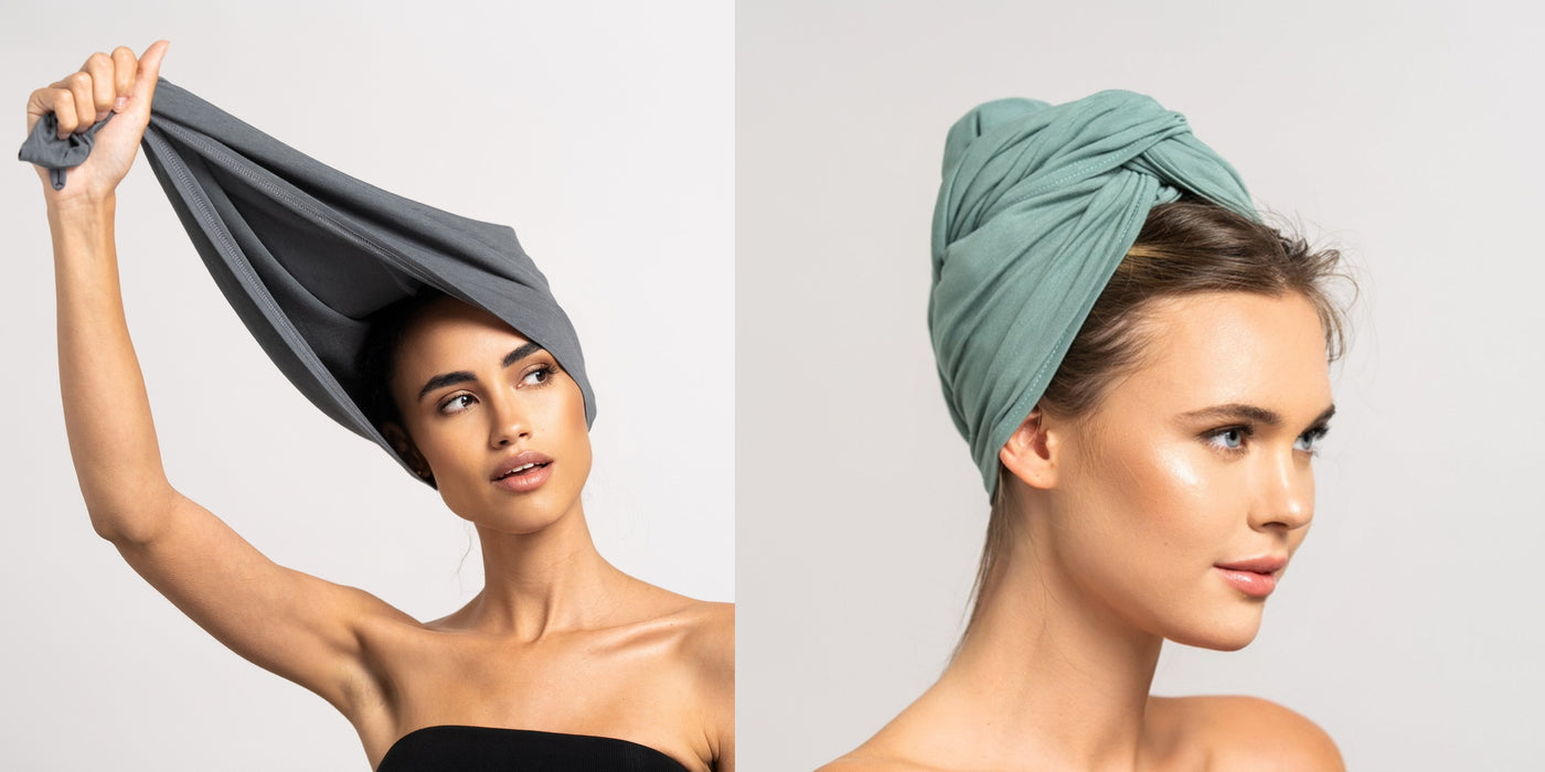 Curly'N'Covered Hair Towels & Turbans
