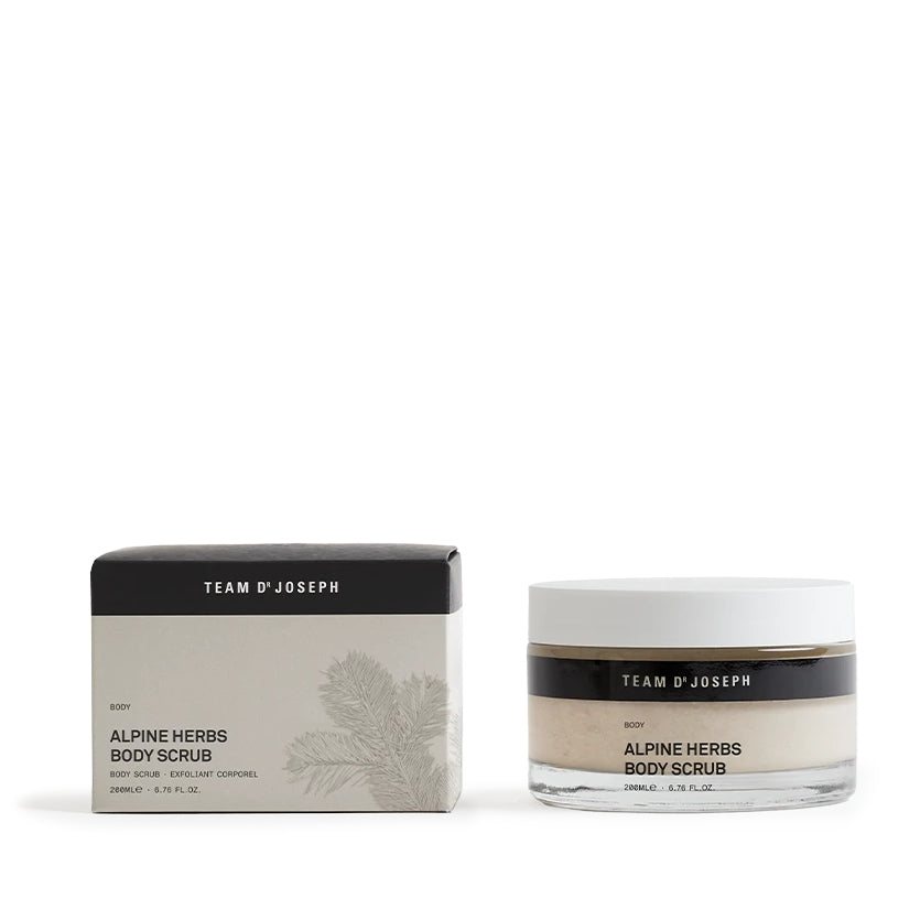 Team Dr Joseph Alpine Herbs Body Scrub - Freisteller