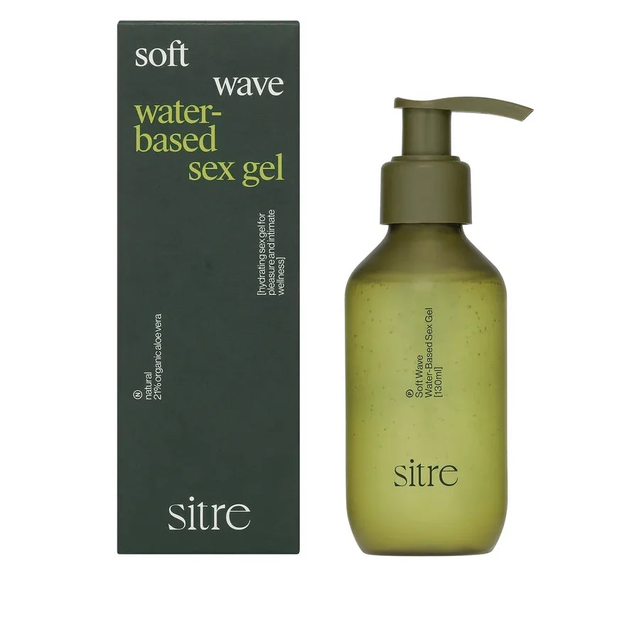 Soft Wave wasserbasiertes Gleitgel von Sitre - 130 ml Flasche Produktansicht