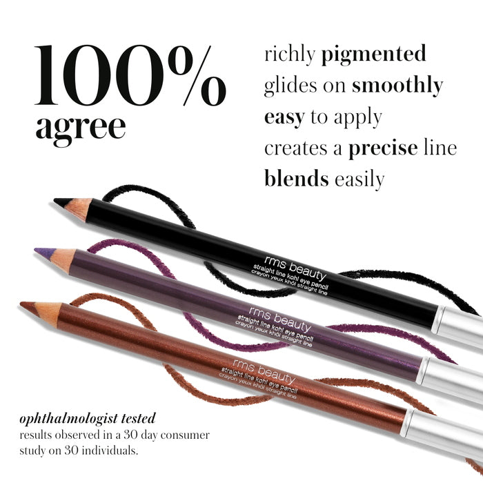 RMS Beauty Crayon pour les yeux Kohl Straight Line - 100% d'accord