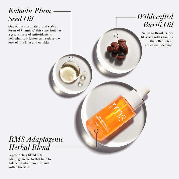 RMS Beauty Kakadu Beauty Oil Key Ingredients