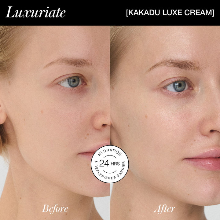 RMS Beauty Crème Kakadu Luxe Avant et Après