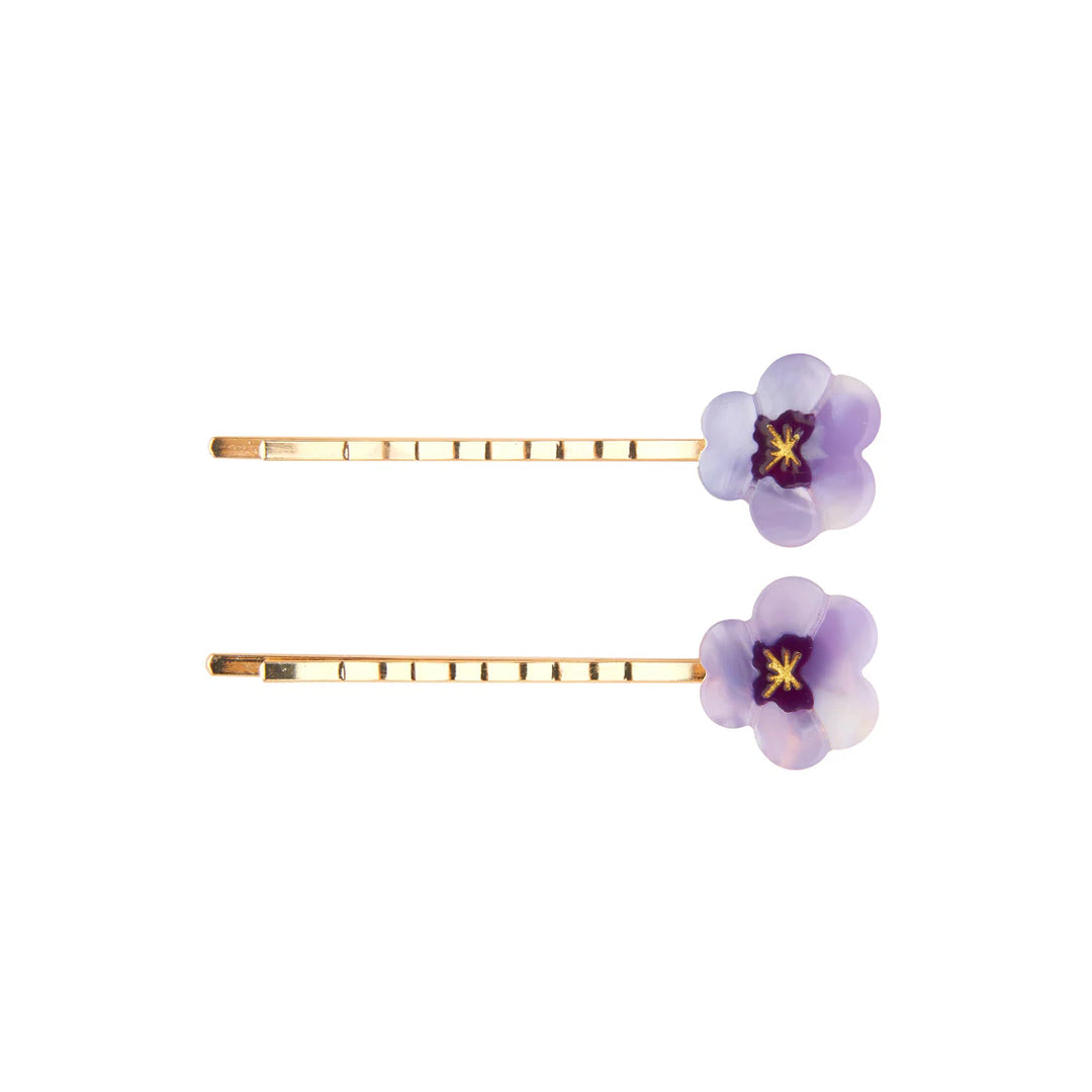 Pansies Bobby Pins von Coucou Suzette