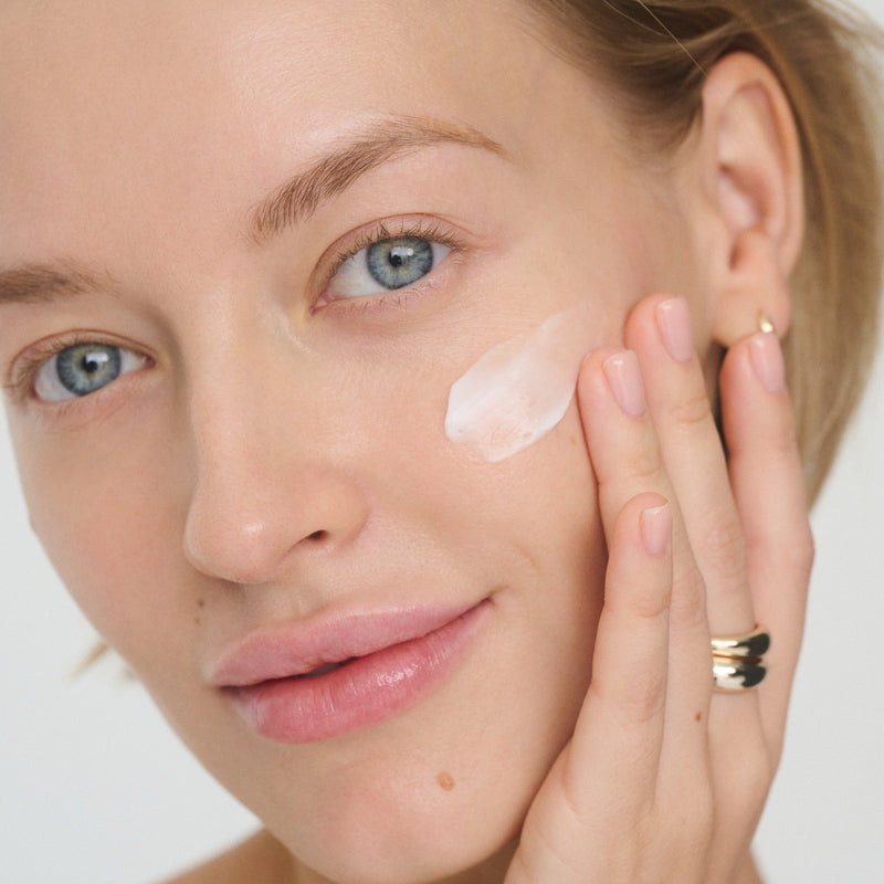 RMS Beauty Kakadu Luxe Cream on skin