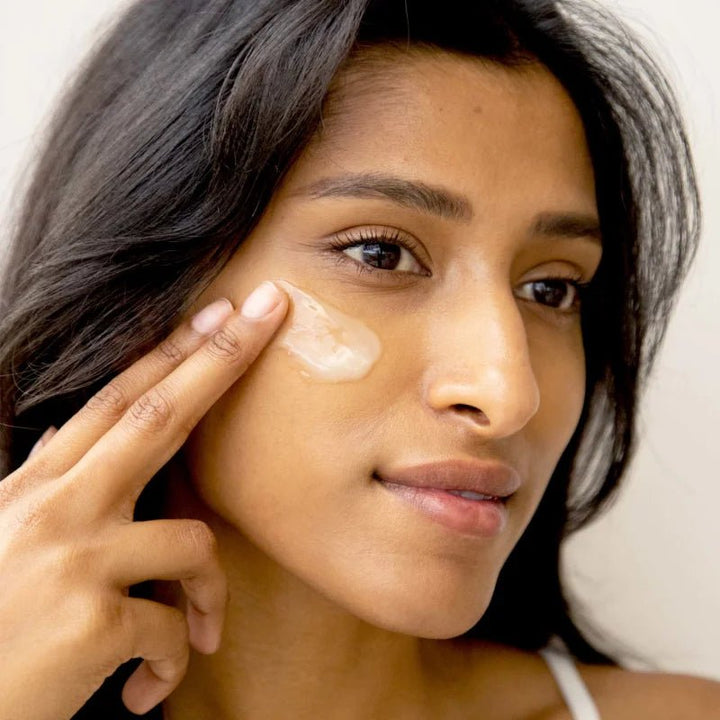 Blood Orange Cleansing Balm on skin