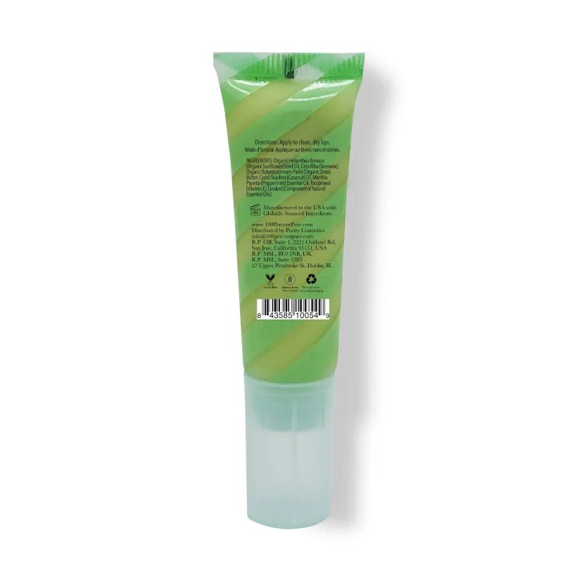 100% Pure Mint Lip Balm - Rückseite
