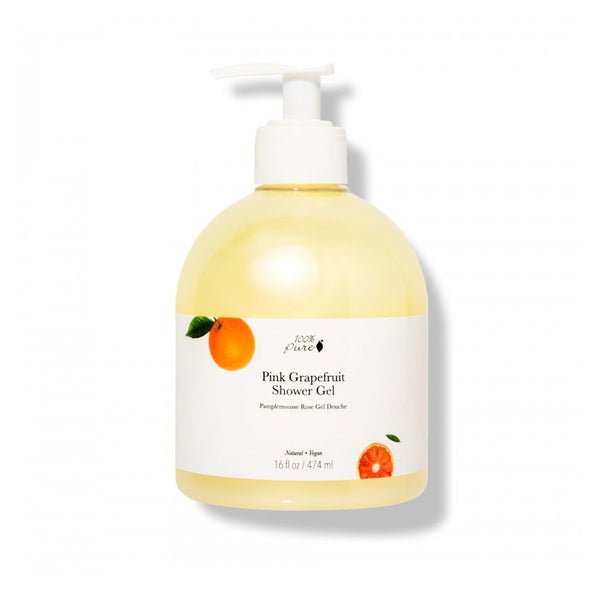 100 Percent Pure Pink Grapefruit Shower Gel Big