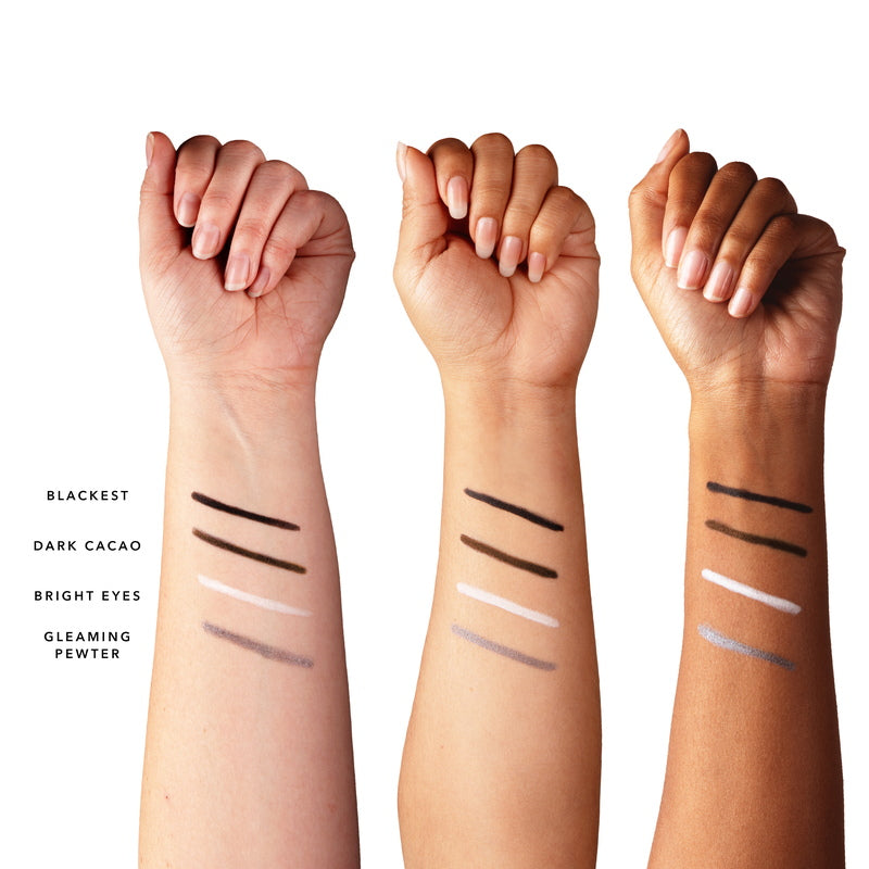 Creamy Long Last Liner Arm Swatches