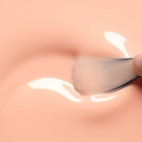 Manucurist Milky Peach Nagellack in milchigem Pfirsich Farbswatch