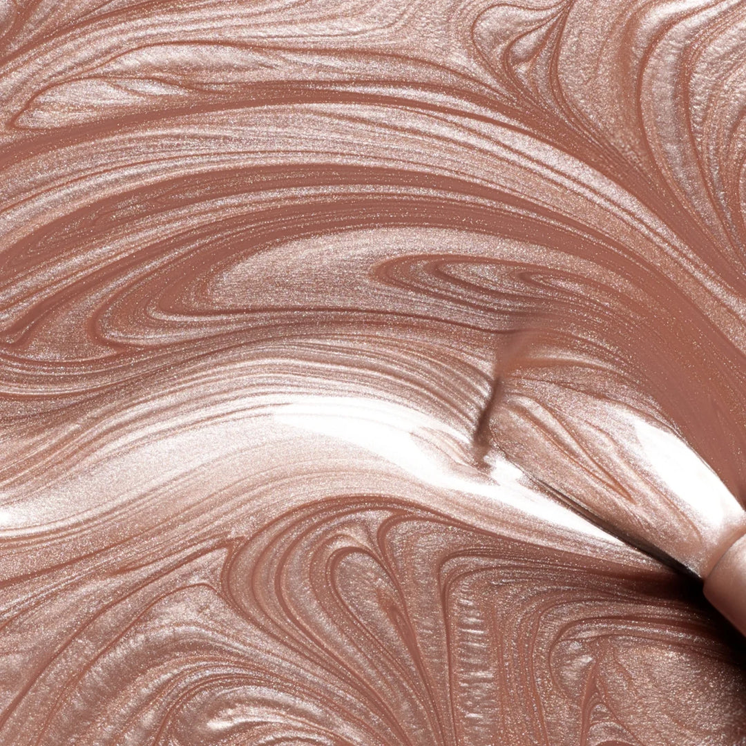 Manucurist Sandstone perlmuttbrauner Nagellack mit mineralischem Schimmer - Farbswatch