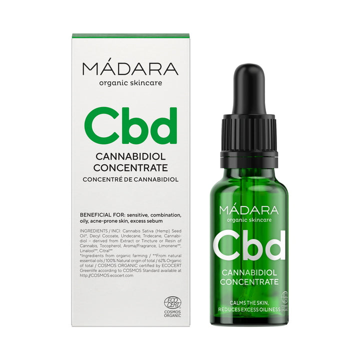 Custom Actives Cannabidiol Concentrate with packaging