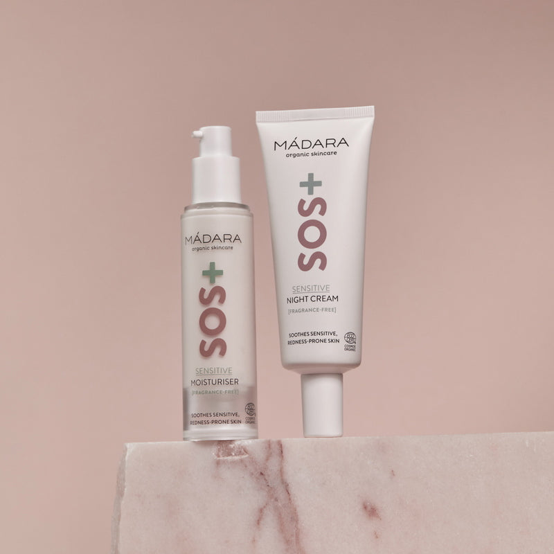 SOS+ Sensitive Moisturizer + Night Cream