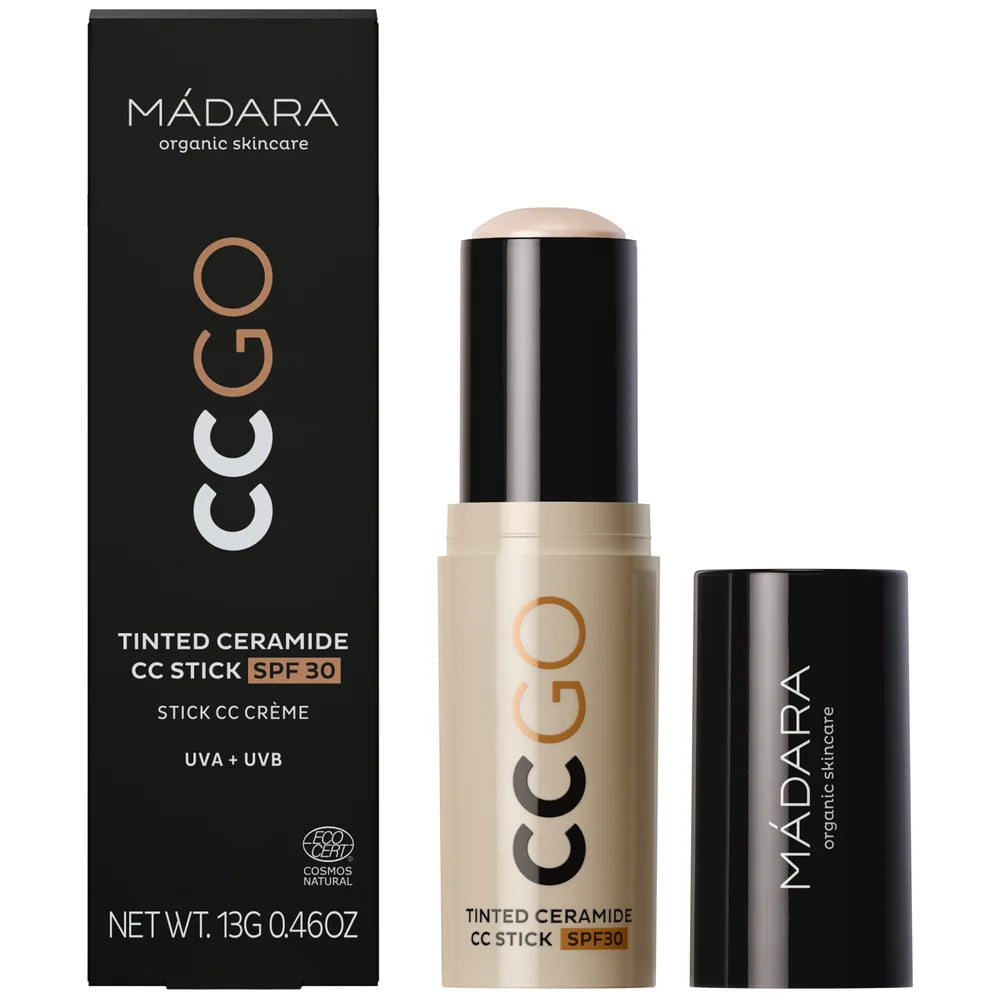 MÁDARA Tinted Ceramide CC Stick SPF30 mit Verpackung