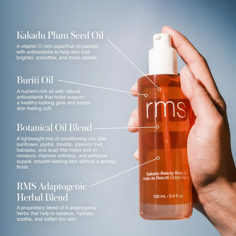 Kakadu Body Oil von RMS - Inhaltsstoffe