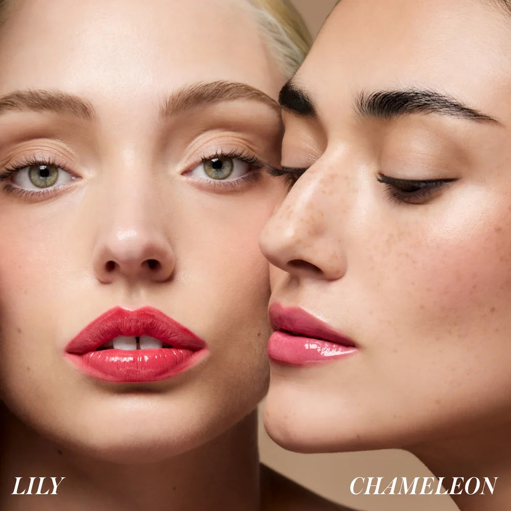 RMS Beauty Legendary Lip Oil - Chameleon und Lily on Model