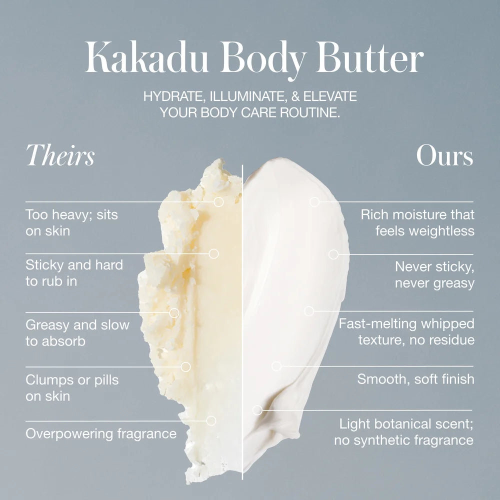 Kakadu Body Butter von RMS Beauty - Vergleich mit Produkten anderer Hersteller